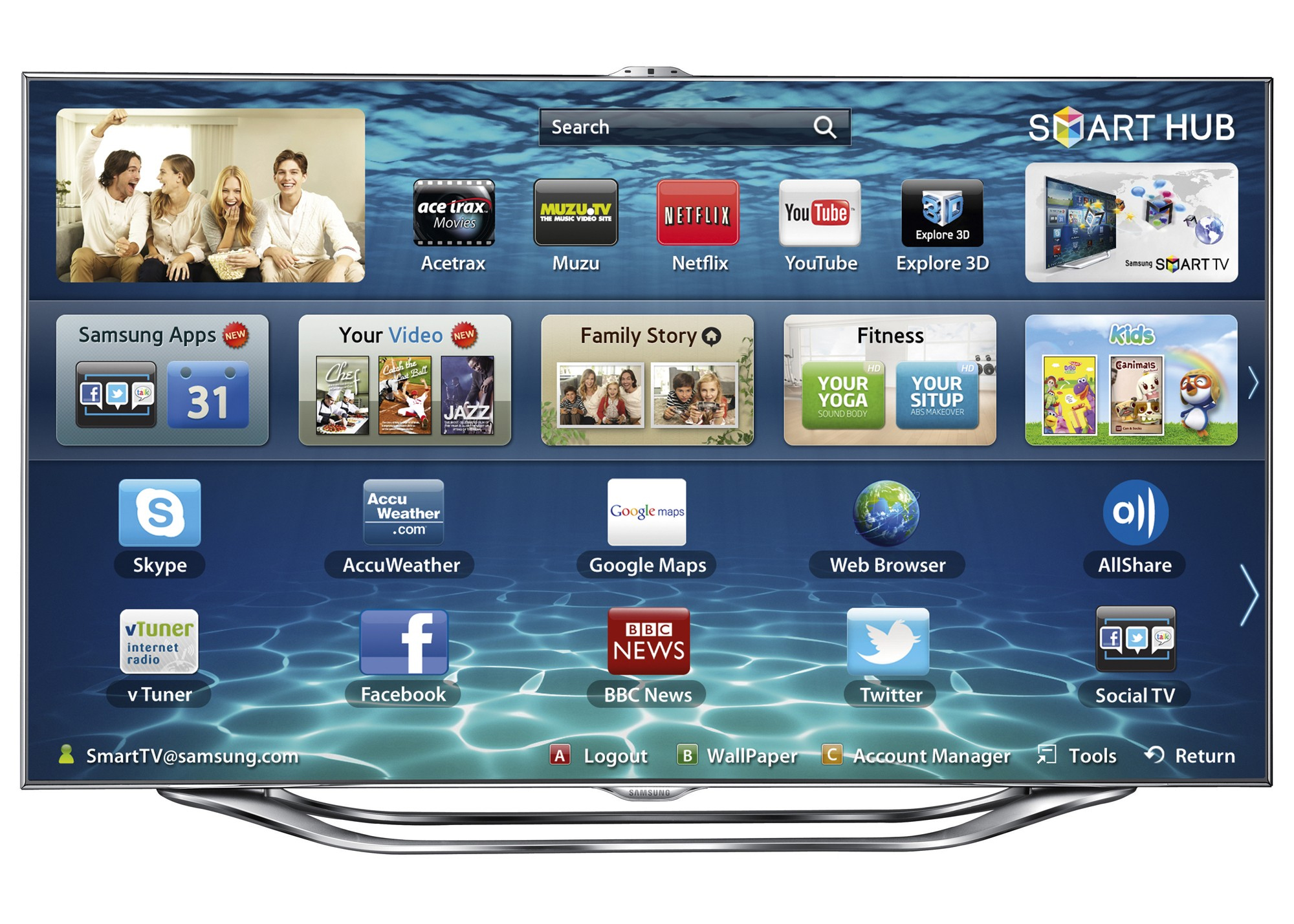 harga jual Samsung Smart TV Slim LED ES8000